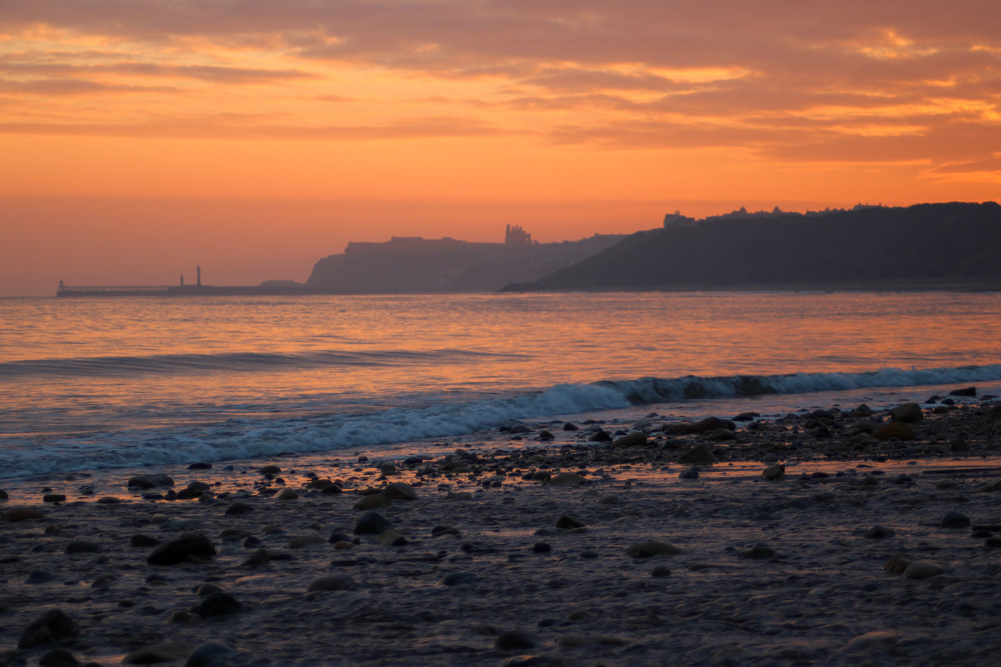Sandsend sunrise-Looking towards Whitby